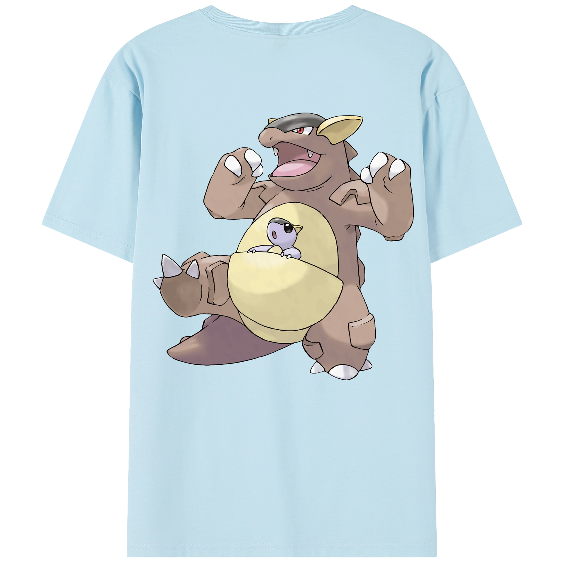 （画像用） ポケットモンスター Pokémon 綿100％半袖Tシャツ（背面プリント）